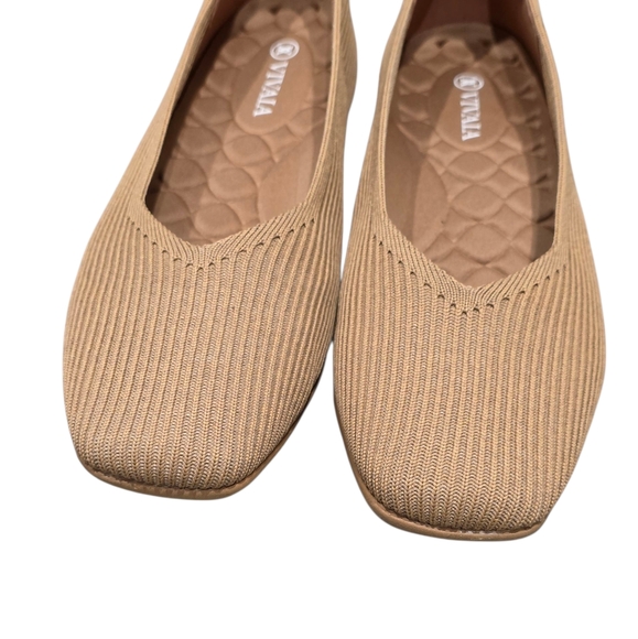 VIVAIA MARGOT SQUARE TOE BALLET FLATS 39 - Picture 3 of 7